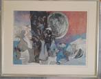 Schilderij Isa van der Zee, ingelijst, Antiek en Kunst, Ophalen