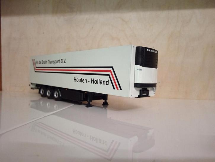 Koeloplegger R. de Bruin WSI, Hobby en Vrije tijd, Modelauto's | 1:50, Nieuw, Bus of Vrachtwagen, Wsi, Ophalen of Verzenden