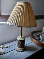 Antieke lamp met marmeren voet brocante, Huis en Inrichting, Ophalen, Minder dan 50 cm