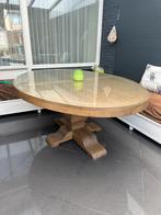Ovaal Tafel  moet snel weg, Ophalen, 50 tot 100 cm, 100 tot 150 cm, Zo goed als nieuw