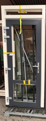 Kunststof Buitendeur 1025x2465, linksdraaiend, incl. slot, Doe-het-zelf en Verbouw, Deuren en Horren, Gebruikt, 215 cm of meer