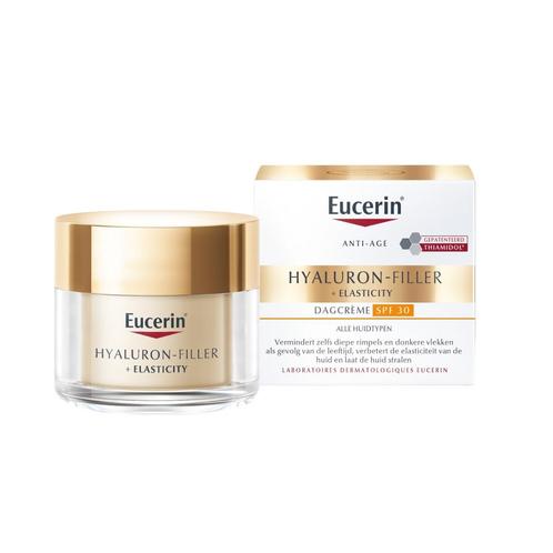 Eucerin Hyaluron-Filler + Elasticity Dagcrème SPF30 50ml, Sieraden, Tassen en Uiterlijk, Uiterlijk | Gezichtsverzorging, Nieuw