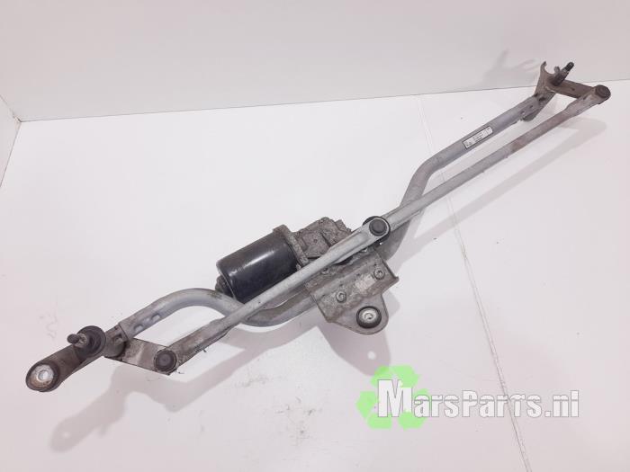 Ruitenwismotor + Mechaniek van een Volkswagen Transporter, Auto-onderdelen, Ruiten en Toebehoren, Volkswagen, Gebruikt, 6 maanden garantie