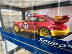 SOLIDO 1:18 PORSCHE RWB "MATY’S IDLERS 2016" #17 ROOD NIEUW, Hobby en Vrije tijd, Modelauto's | 1:18, Ophalen of Verzenden, Nieuw