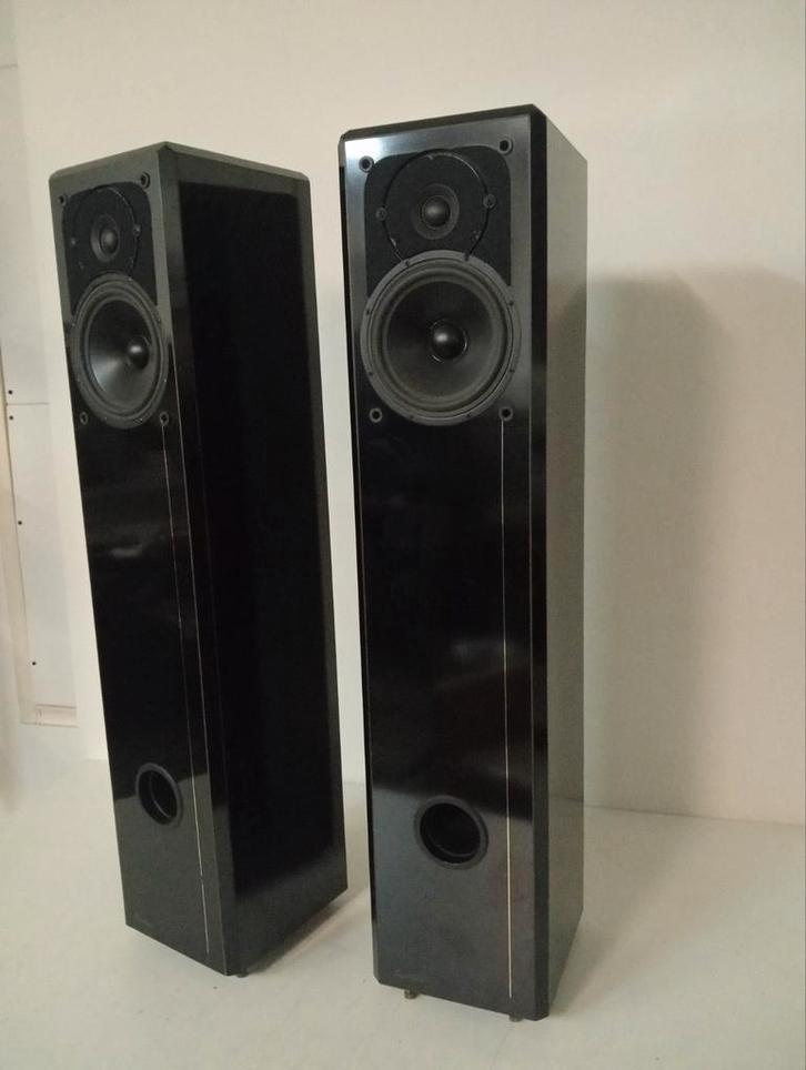 Synthese Floating Luidsprekers, Audio, Tv en Foto, Luidsprekers, Gebruikt, Front, Rear of Stereo speakers, 60 tot 120 watt, Overige merken