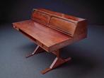Gianfranco Frattini bureau desk 1960s Bernini rosewood, Verzenden