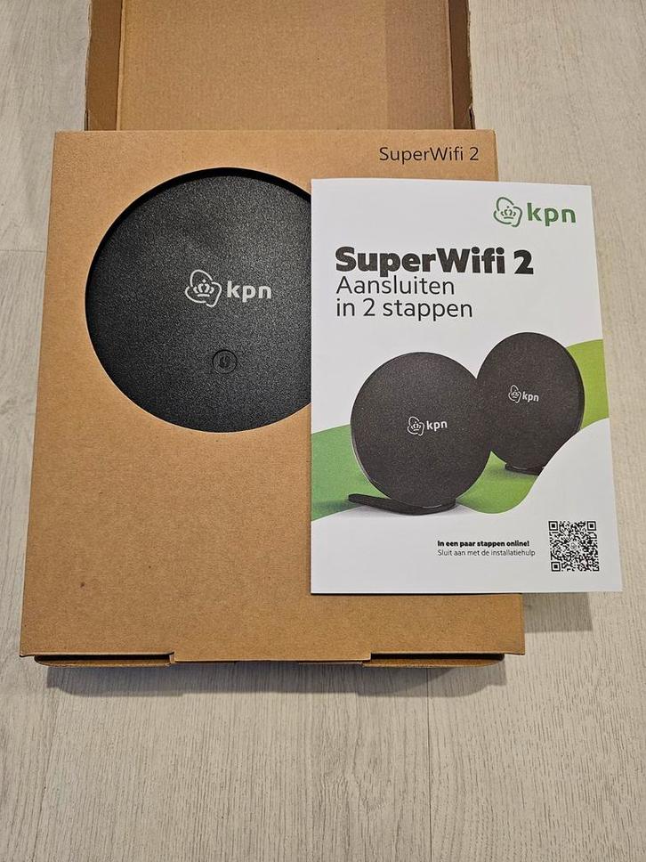 KPN SuperWiFi 2.0 met Wifi 6 MESH - Nieuw in Doos, Computers en Software, WiFi-versterkers, Nieuw, Ophalen of Verzenden