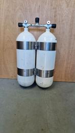 Dubbel 15L Duikfles Set - Nitrox Ready, Ophalen, Duikfles