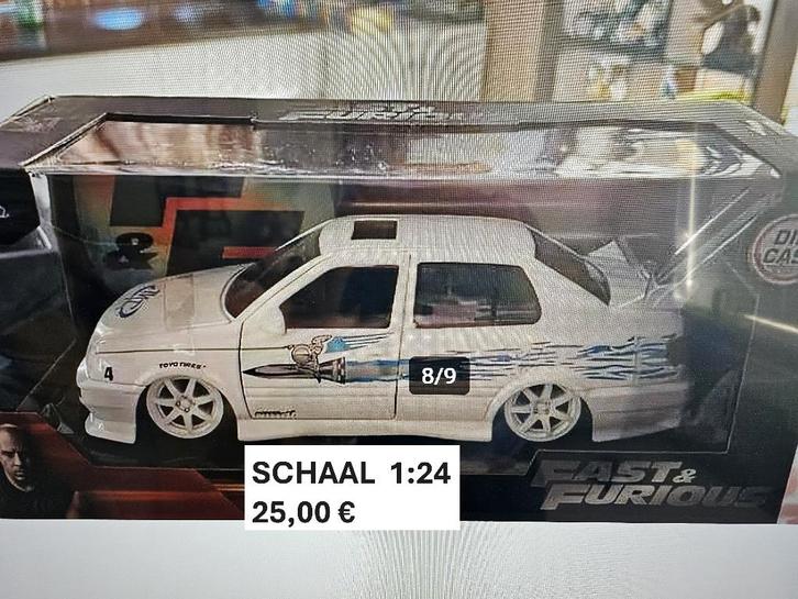 1:24 Jada Fast and the Furious VW Jetta, Hobby en Vrije tijd, Modelauto's | 1:24, Nieuw, Jada, Ophalen of Verzenden