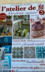 BORDUUR MAGAZINE’S ECHT HELE MOOIE 4 stuks, Verzenden, Zo goed als nieuw, Handborduren, Patroon