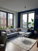 Hoekbank grijs, Huis en Inrichting, Ophalen, 250 tot 300 cm, Gebruikt, 125 tot 150 cm