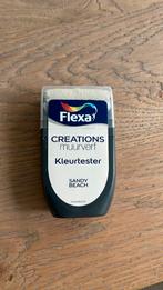Kleurtester flexa sandy beach, Doe-het-zelf en Verbouw, Minder dan 5 liter, Ophalen, Zo goed als nieuw, Verf