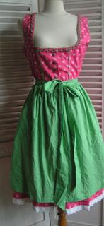 tiroler dirndl jurk en schort maat 38 nr WW 524, Kleding | Dames, Carnavalskleding en Feestkleding, Carnaval, Verzenden, Maat 46/48 (XL) of groter