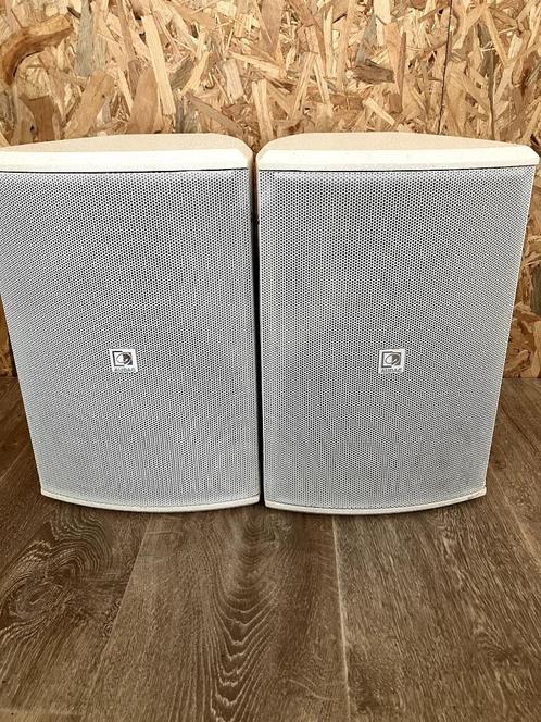 Audac Xeno 8 witte speakers (6 stuks), Audio, Tv en Foto, Luidsprekers, Zo goed als nieuw, Front, Rear of Stereo speakers, 120 watt of meer