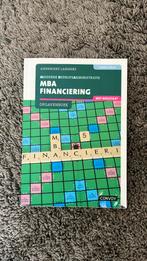 MBA Financiering 978-94-6317-285-1, Boeken, Ophalen of Verzenden, Zo goed als nieuw, A. Lammers
