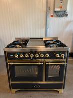 Luxe Boretti majestic 100cm Goud messing + frytop, Witgoed en Apparatuur, Fornuizen, 60 cm of meer, Ophalen of Verzenden, Zo goed als nieuw