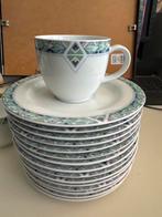 15 Kop en Schotels Arzberg Germany, Huis en Inrichting, Keuken | Servies, Gebruikt, Ophalen of Verzenden, Overige stijlen, Kop(pen) en/of Schotel(s)