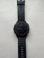 Garmin Fenix 6 Pro Solar - Gebruikt, Zwart, Ophalen of Verzenden, Waterdicht, Android