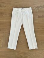Witte driekwartbroek / capri broek van Zara maat XS, Verzenden, Zo goed als nieuw, Driekwart, Maat 34 (XS) of kleiner