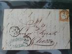 Brief 10 cent Sardinië 1862, Ophalen of Verzenden