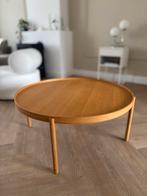 Bolia Tab salontafel Ø90 H40 naturel geolied eiken, Huis en Inrichting, Minder dan 50 cm, Zo goed als nieuw, Minder dan 50 cm