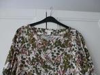 Blouse HM 40 - Groen-beige, Maat 38/40 (M), H&M, Ophalen of Verzenden, Zo goed als nieuw
