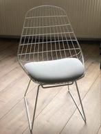 Pastoe wire chair stoel wit, Ophalen, Zo goed als nieuw, Wit, Eén