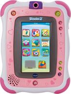 Storio 2 Vtech(roze) met 2 spellen in beschermhoes, Kinderen en Baby's, Speelgoed | Vtech, Ophalen of Verzenden, Gebruikt