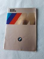 BMW M folder uit 1986, Gelezen, BMW, Ophalen of Verzenden