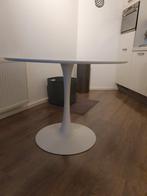 Witte Tulip Eettafel, Huis en Inrichting, Ophalen, Rond, Zo goed als nieuw, 75 cm of meer