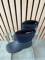 Decathlon snowboots Maat 32/33 - Donkerblauw, Ophalen, Zo goed als nieuw, Jongen of Meisje, Laarzen