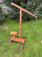 Houten Hijskraan voor Kinderen, Ophalen, Gebruikt