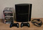 Playstation 3 / PS3 incl 2 controllers en 17 games GTA, NFS, Ophalen, Zo goed als nieuw, Met 2 controllers, Slim