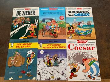 4 avonturen van Asterix en 2 avonturen van Lucky Luke beschikbaar voor biedingen