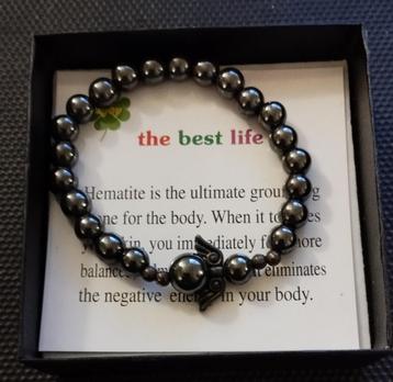 Hematiet armband – balans & bescherming beschikbaar voor biedingen