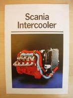 Scania Intercooler Motor Brochure 1982 – 142 112 82 V8, Ophalen, Zo goed als nieuw, Overige merken, Scania