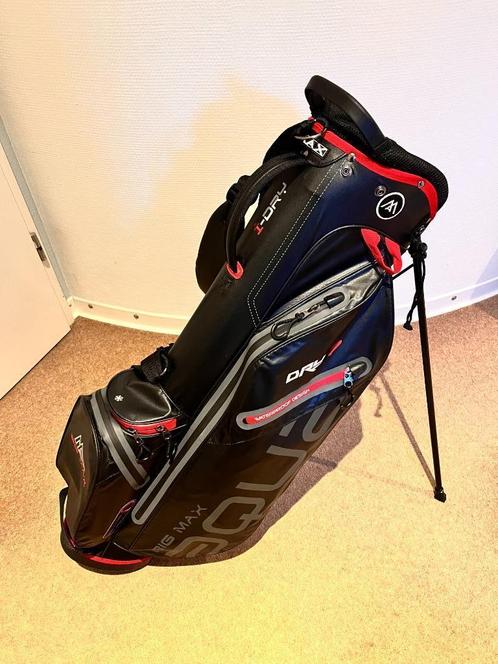 BIG MAX standtas AQUA Seven G, zwart, Sport en Fitness, Golf, Nieuw, Tas, Overige merken, Ophalen of Verzenden