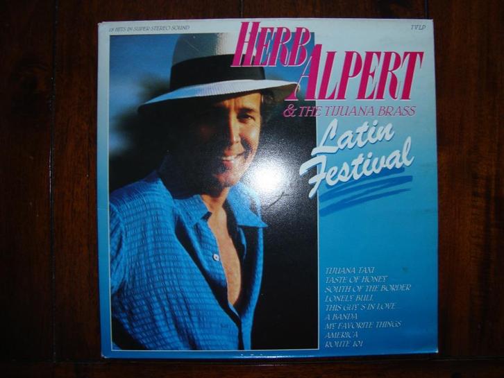 LP Herb Alpert / Latin festival (1984), Cd's en Dvd's, Vinyl | Pop, Gebruikt, 1980 tot 2000, 12 inch, Ophalen of Verzenden
