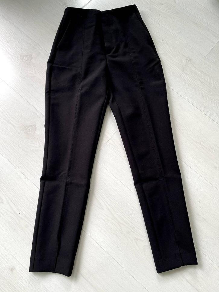Zara dames pantalon zwart - maat XS, Kleding | Dames, Broeken en Pantalons, Zo goed als nieuw, Maat 34 (XS) of kleiner, Zwart