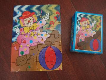 *NIEUW* mini puzzel clown beschikbaar voor biedingen