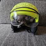 Speedpedelec Abus 2.0 Helm - Geel met Visier & Oorkleppen, Gebruikt, Ophalen of Verzenden, Abus, L