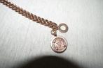 Tov Essential gouden schakel armband merk bedel eraan, Sieraden, Tassen en Uiterlijk, Armbanden, Overige materialen, Verzenden
