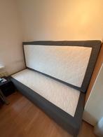 Bokspring 90x200, Ophalen, 90 cm, Eenpersoons, Wit