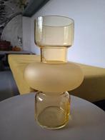 Scandinavisch design vaas Hübsch- Lotte Knudsen, Ophalen of Verzenden, Zo goed als nieuw, Glas