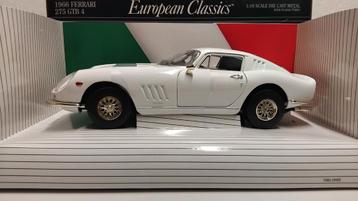 Ferrari 275 GTB Berlinetta 1966 wit ERTL metal 1:18 KRD beschikbaar voor biedingen