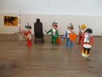 Vintage Playmobil Ridders met trommel en Koning, Ophalen of Verzenden, Gebruikt