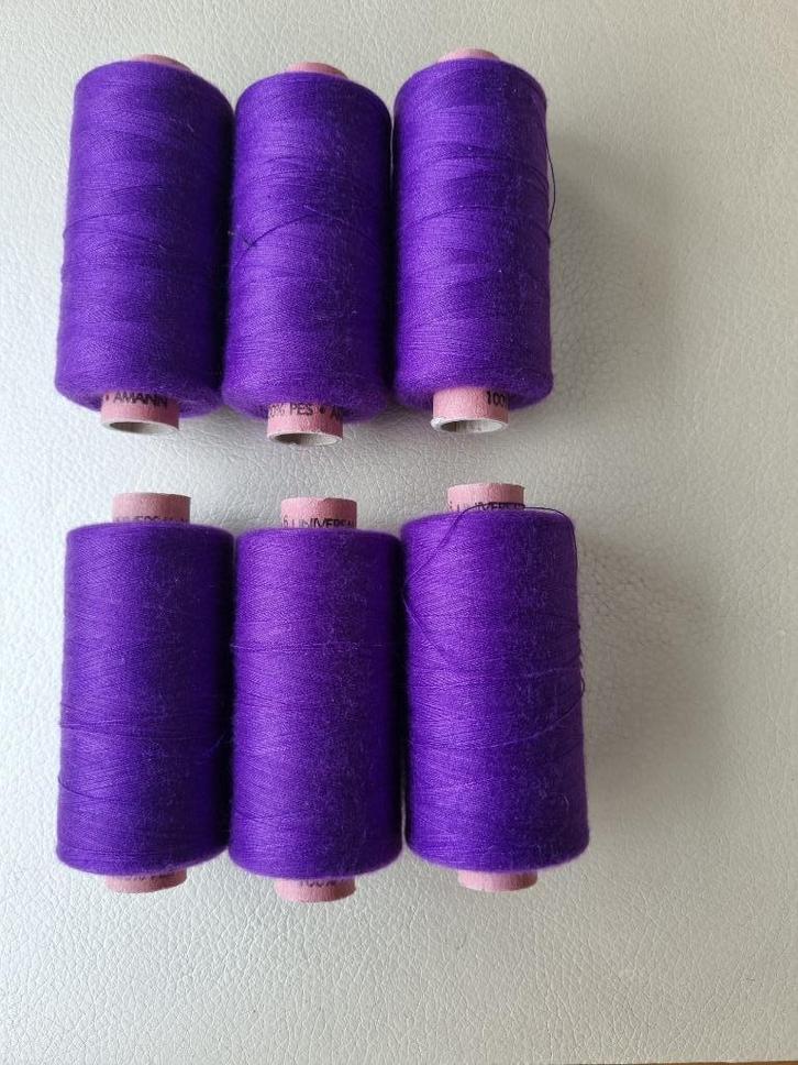 AMANN naaigaren – diverse kleuren, Hobby en Vrije tijd, Naaien en Fournituren, Zo goed als nieuw, Garen of Naald(en), Verzenden