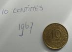 10 Centimes 1967 Frankrijk, Postzegels en Munten, Ophalen of Verzenden, Frankrijk, Losse munt