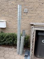 Aluminium buizen - 3 stuks, Gebruikt, 2 tot 4 meter, Aluminium, Ophalen of Verzenden