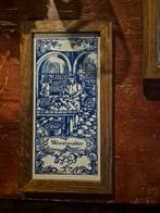 Delfts Blauw Tegeltje - Worstmaker, Antiek en Kunst, Ophalen of Verzenden